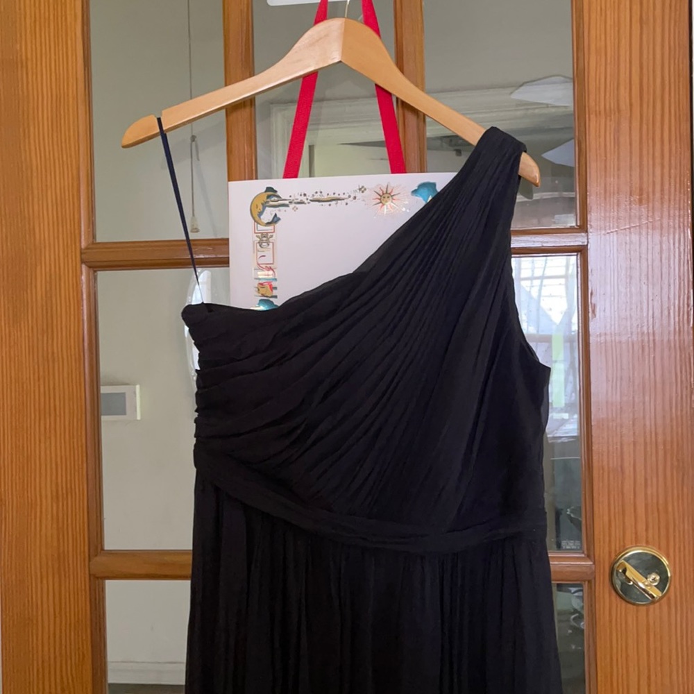 J. Crew Silk Navy Maxi dress size 14